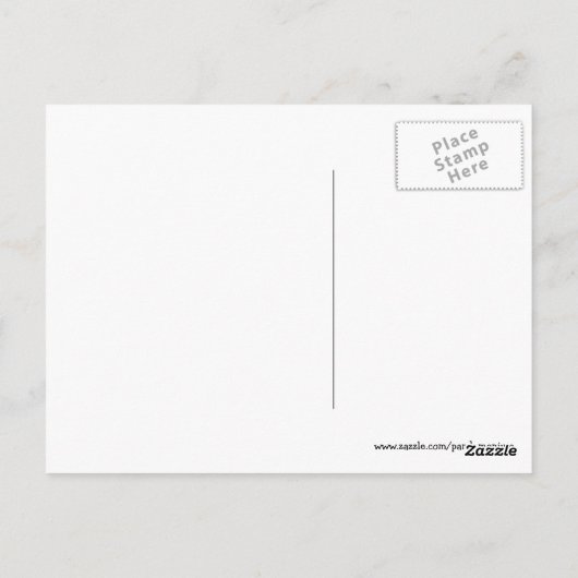 ユーおもしろい考えマ用はがき ポストカード (裏面)