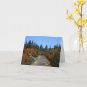 ユーイング貯水池の秋….. カード (黄色い花)