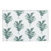 ユーエレガントカリ型白緑標準 枕カバー (裏面-右)