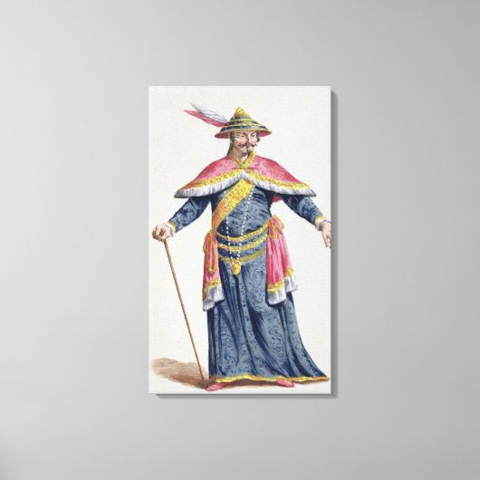 ユーエンペル中国の皇帝レセウイルデスタンプレから キャンバスプリント (正面)