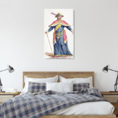 ユーエンペル中国の皇帝レセウイルデスタンプレから キャンバスプリント (インサイチュ (寝室))