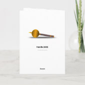 ユーオールドクイーンゲイハッピーバースデー カード (裏面)