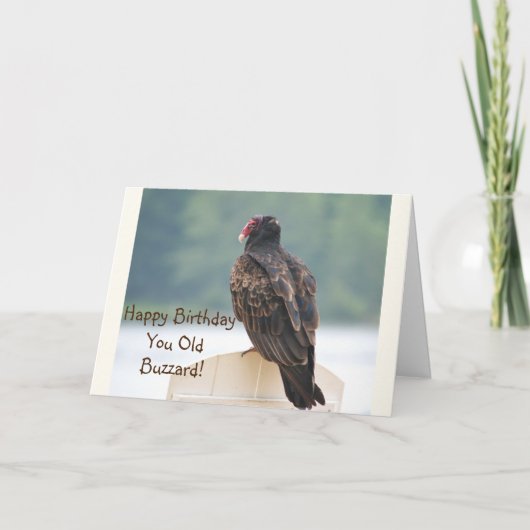 ユーオールドバザード誕生日カード シーズンカード (正面)