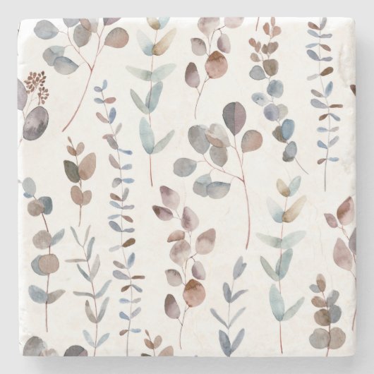 ユーカカラフルリ水彩   ストーンコースター (正面)