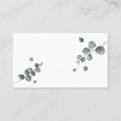 ユーカリいくつのキスブライダルシャワーカードゲーム プレイスカード (裏面)