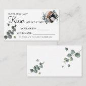 ユーカリいくつのキスブライダルシャワーカードゲーム プレイスカード (正面/裏面)