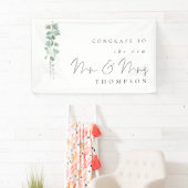 ユーカリおめでとうミセス・ネーム結婚ズ 横断幕 (インサイチュ)