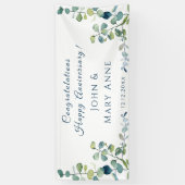 ユーカリおめでとう記念日パーティー 横断幕 (縦)