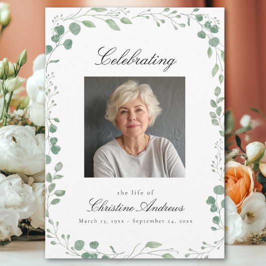 ユーカリお祝いのライフ葬儀白書 招待状