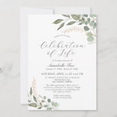 ユーカリお祝い生葬祭記念碑 招待状 (正面)