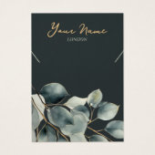 ユーカリかわいらしビリーネックレス表示カード (正面)