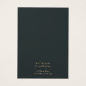 ユーカリかわいらしリーイヤリングディスプレイカード (裏面)