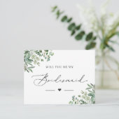 ユーカリが俺の花嫁カードになるぞ ポストカード (スタンド正面)