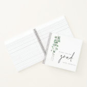 ユーカリが卒業のゲストブックを卒業する ノートブック (内部)