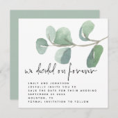 ユーカリが永遠に日付を保存することに決めた ノートカード (正面/裏面)