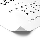 ユーカリが～の後ずっと幸せに結婚歓迎 ポスター (角)