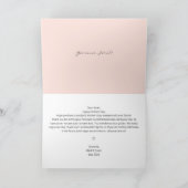 ユーカリと芍薬の母の日のカード カード (内部)