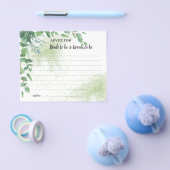 ユーカリのアドバイス カップル向けの結婚前お祝いカード チラシ (シングル)