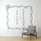 ユーカリのウェディング タペストリー (インサイチュ(横))