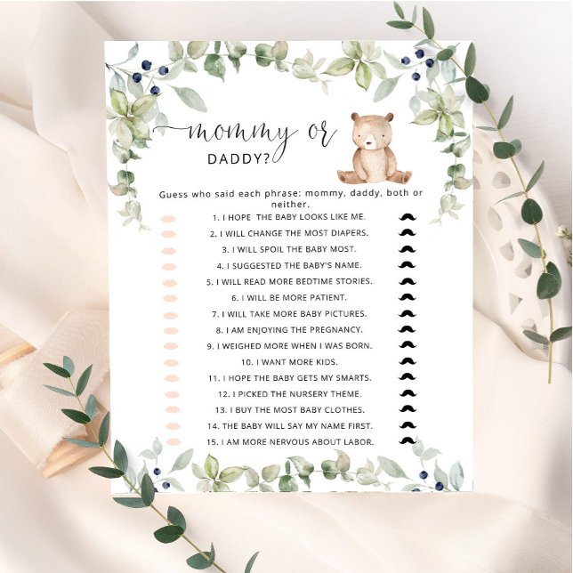 ユーカリのウッドランドmommyまたはパパのベビーゲーム (クリエイターアップロード済み)