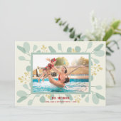 ユーカリのクリスマス写真 シーズンカード (スタンド正面)