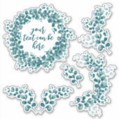 ユーカリのグリーンパック シール (正面)