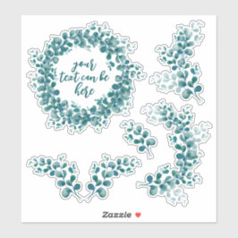 ユーカリのグリーンパック シール