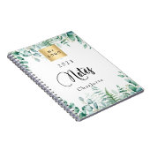 ユーカリのグリーン事業ロゴ ノートブック (右側)