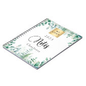 ユーカリのグリーン事業ロゴ ノートブック (左側)