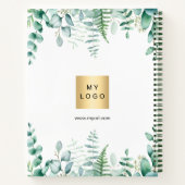 ユーカリのグリーン事業ロゴ ノートブック (裏面)