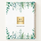 ユーカリのグリーン事業ロゴ ノートブック (裏面)