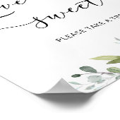 ユーカリのグリーン ラブはスイート ポスター (角)