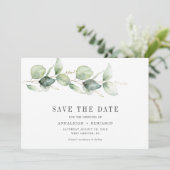ユーカリのグリーン Photo Script Save the Date セーブザデート (スタンド正面)