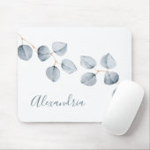 ユーカリのシンプル マウスパッド (マウス)