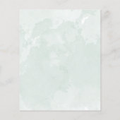 ユーカリのセージ緑の水色 (裏面)