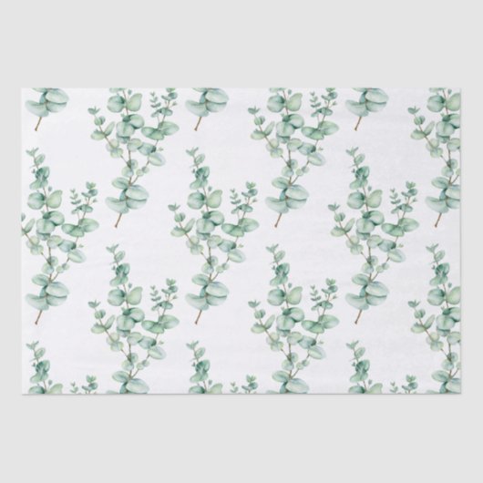 ユーカリのティッシュペーパー 薄葉紙 (正面)