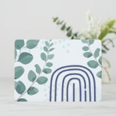 ユーカリのトンボのオーストラリア植物芸術 招待状 (スタンド正面)