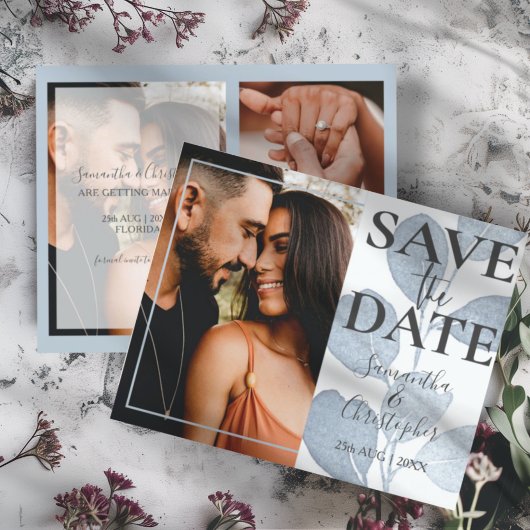 ユーカリのフォトウェディングの予算を抑えたSave the Date