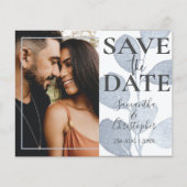 ユーカリのフォトウェディングの予算を抑えたSave the Date (正面)