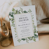 ユーカリのブライダルシャワー 招待状