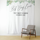 ユーカリのベストデイ エバー フォト バックドロップ タペストリー (インサイチュ)