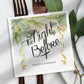 ユーカリのリハーサルの前の夜 スタンダードカクテルナプキン