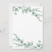 ユーカリのリハ結婚ーサル前の夜 招待状 (裏面)