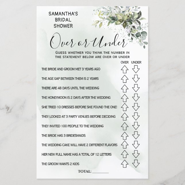 ユーカリの上またはシャワーのバイリンガルゲーム (正面)