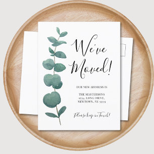 ユーカリの住所変更 案内ポストカード