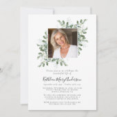 ユーカリの写真による生命の祝い追悼式 招待状 (正面)