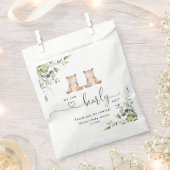 ユーカリの双子は赤ちゃんシャワーを持つ フェイバーバッグ (クリップ留めされた状態)