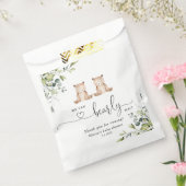 ユーカリの双子は赤ちゃんシャワーを持つ フェイバーバッグ (封をした状態)