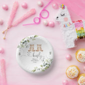 ユーカリの双子は赤ちゃんシャワーを持つ ペーパーボウル (パーティー)