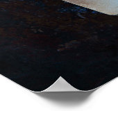 ユーカリの古い本ペー葉ジ ポスター (角)